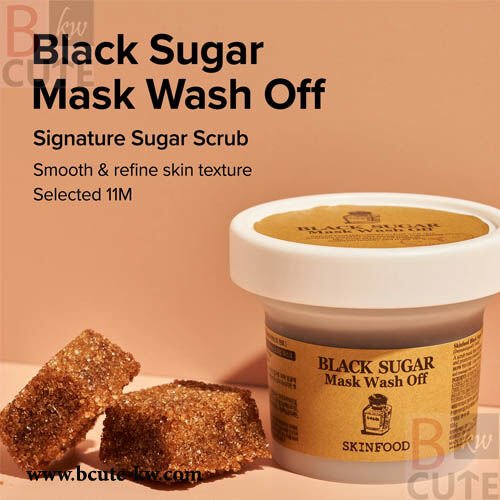 SKINFOOD, Black Sugar Mask Wash Off, 4.23 oz (120 g)