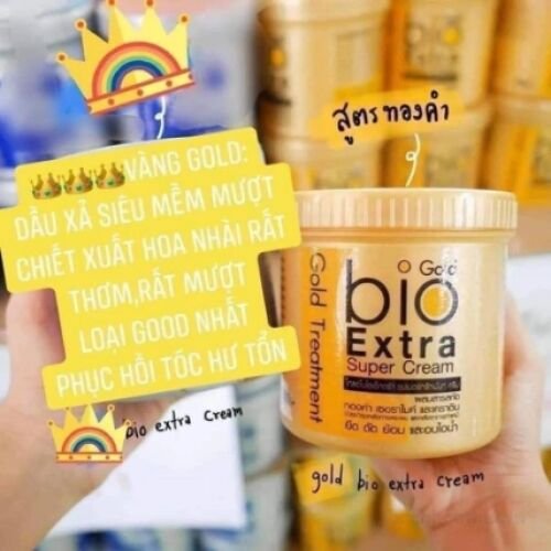 Bio Extra gold Super Treatment Cream economical 500ml - Bcute-kw