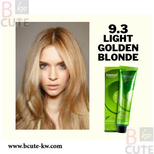 Bremod Haircolor 9.3 (Light golden Blonde)