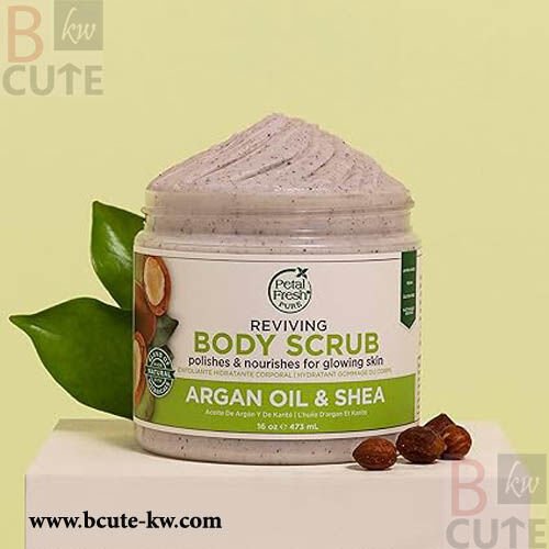 Petal Fresh Argan Oil & Shea Body Scrub 475 ml