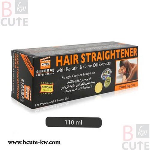 Nitro Canada Keratine and Olive Extract Hair Straightener Cream 110ml