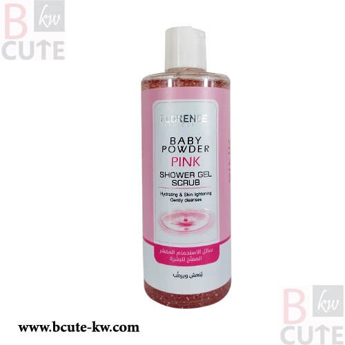 Florence Baby Powder Pink Shower Gel Scrub - 500 ml