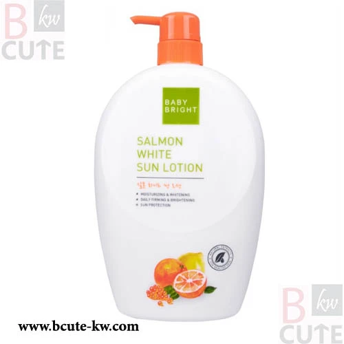 BABY BRIGHT SALMON WHITE SUN LOTION 750ML