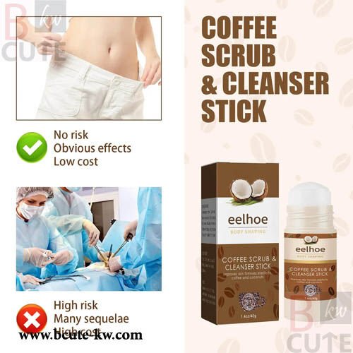 Eelhoe Coffee Scrub&Cleanser Stick 40g