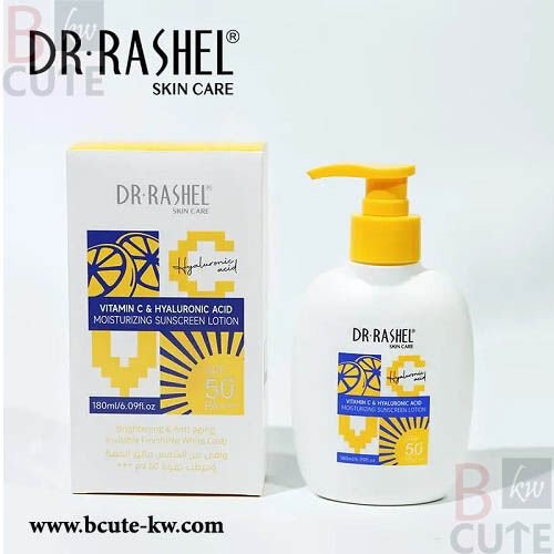 Dr Rashel Vitamin C Hyaluronic Acid Sunscreen Lotion - 180ml