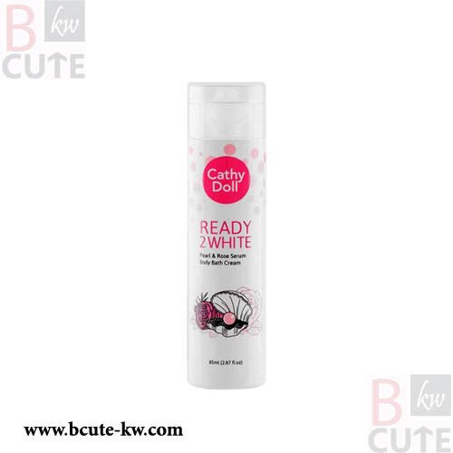 Cathy Doll Ready 2 White Pearl & Rose Serum Body Bath Cream 85ml