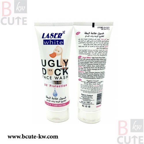 Laser White Ugly Duck Face Wash Whitening Complex 100ml