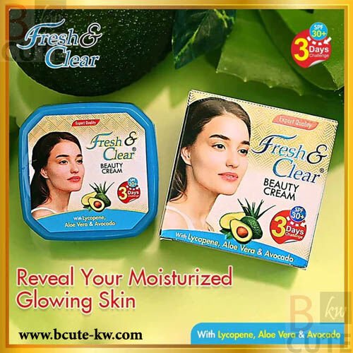 Fresh & Clear Beauty Cream With Lycopene ,Aloe & Avocado