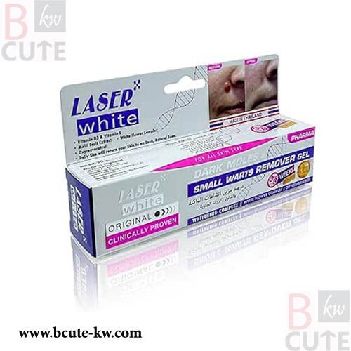 Laser White Dark Moles & Small Warts Remover Gel 30g