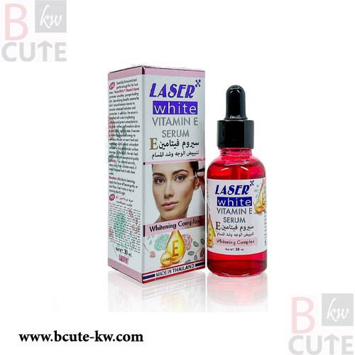 laser white Vitamin E whitening serum 30 ml