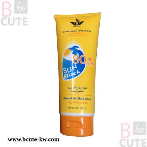 skin angel mineral sunblock cream 175 ml