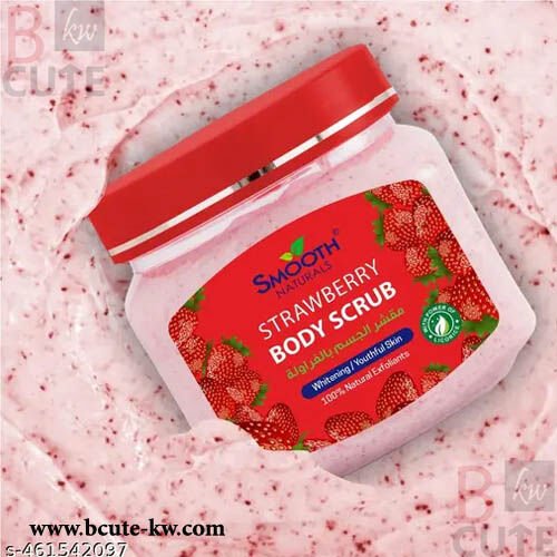 SMOOTH NATURALS Strawberry Body Scrub - 300ml