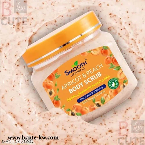 SMOOTH NATURALS Apricot & Peach Body Scrub - 300ml