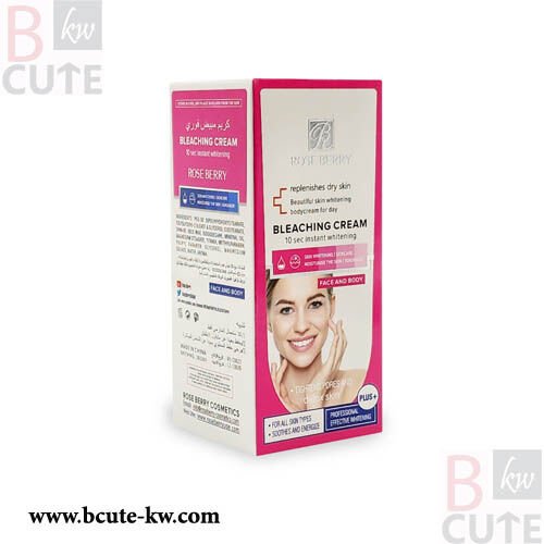 ROSE BERRY Bleaching Cream For Face & Body – 150ml