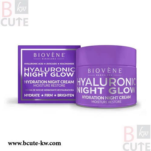 Biovène Barcelona HYALURONIC NIGHT GLOW Night Cream