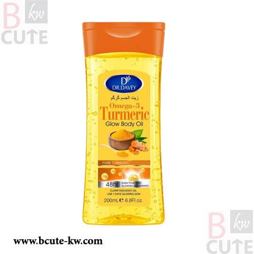 Dr Davey - Turmeric Omega-3 Glow Body Oil 200 ml