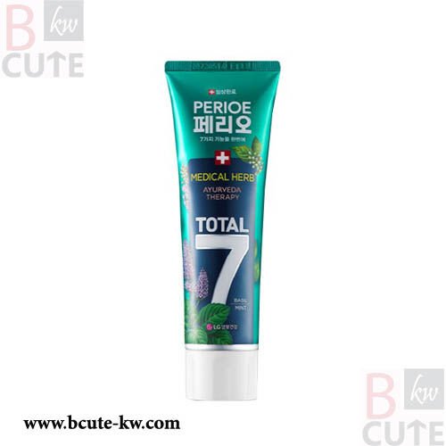 Perio Total 7 Medical Herb Basil Mint Toothpaste 100g