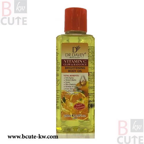 DR.DAVEY VITAMIN C BRIGHTENING BODY OIL 200 ml