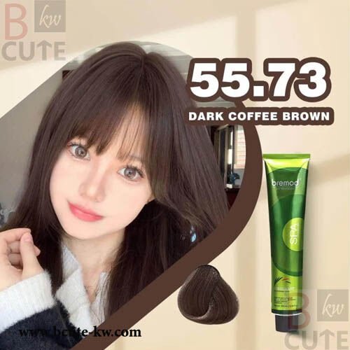 Bremod Hair color 55.73 Dark Coffe Brown / Hair color