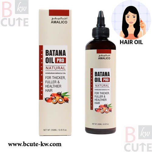 AMALICO BATANA OIL 100% REFINED HAIR OIL 250ml