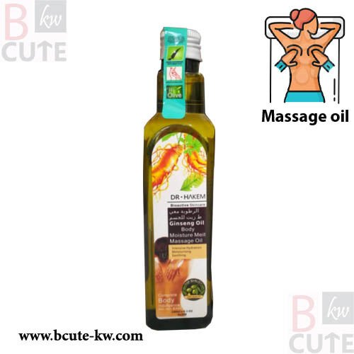 Dr. Hakem SPA Relaxing Body Massage ginseng oil-180ml