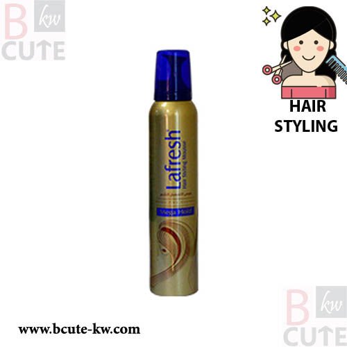 La Fresh Mega Hold Hair Styling Mousse 200ml