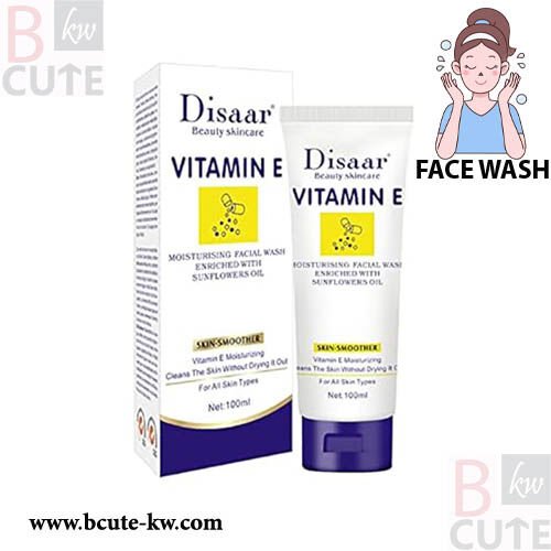 DISAAR Beauty Vitamin E Rejuvenating Whip Facial Wash