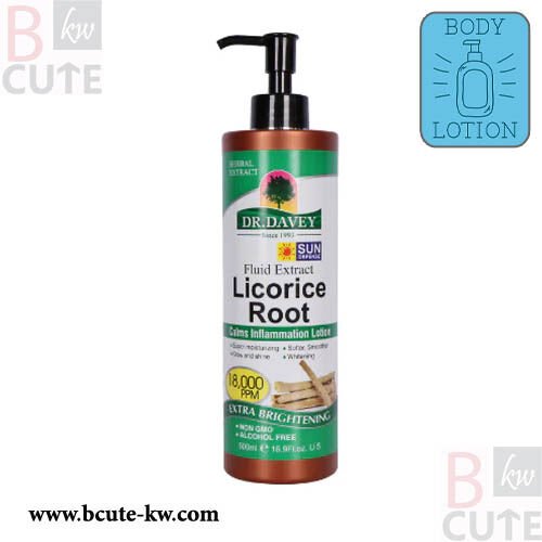 Dr.Davey Licorice Root Calms Inflammation Lotion - 500ml