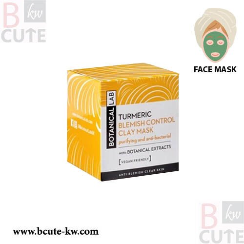 Botanical Lab Turmeric Blemish Control Clay Mask