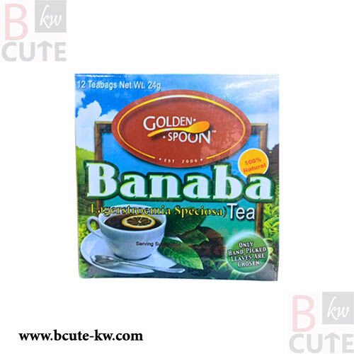 Golden Spoon Herbal Tea Drink Banaba 2g x 12 Tea Bags
