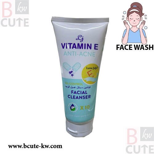 love jojo VITAMIN E Anti Acne FACIAL CLEANSER