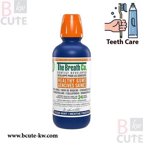 The Breath Co. Bright Mint Mouthwash 500ml