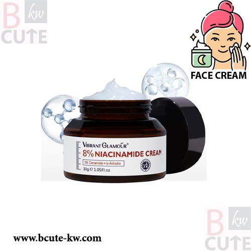 Vibrant Glamour 8% Niacinamide Cream 30g