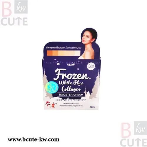frozen white gluta plus collagen booster cream 100 gm