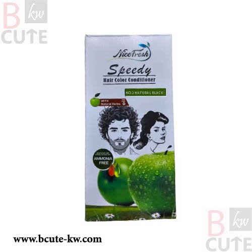 Nice Speedy Hair Color Conditioner – Natural BLACK Nice Speedy Hair Color Conditioner – Natural BLACK
