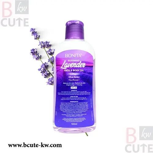 BONITA LAVENDER OIL SPF30 with Cooling effect 100ML