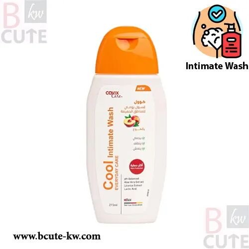 Covix Care Cool Intimate Wash Everyday Care with peach - 215ml
