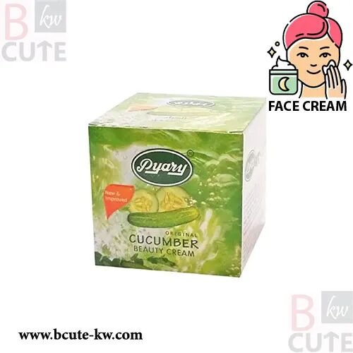 PYARY Cucumber Herbal Cream for Face and Neck (80g)