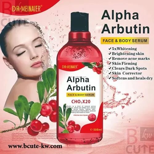 DR MEINAIER Alpha Arbutin Face & Body Serum 500ml