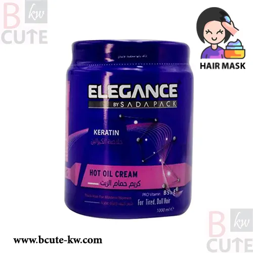 Elegance Keratin Hot Oil Cream 1000 ml – Deep Repair Hair Mask Elegance Keratin Hot Oil Cream 1000 ml – Deep Repair Hair Mask