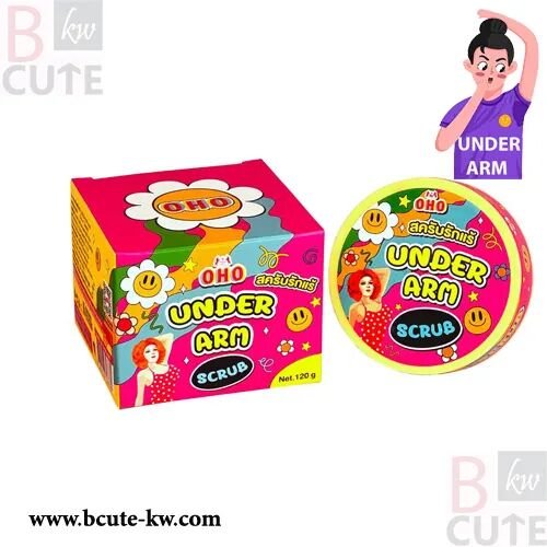 OHO UNDERARM SCRUB 120 gm
