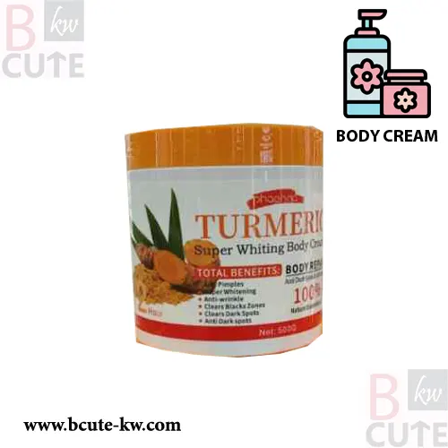 PHAENNA TURMERIC WHITENING CREAM 500 GM PHAENNA TURMERIC WHITENING CREAM 500 GM