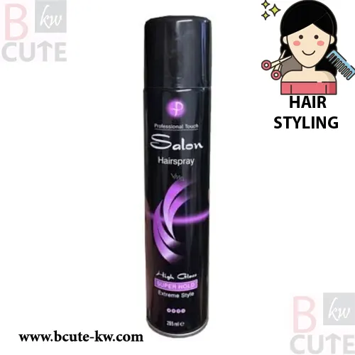 P Salon High Gloss Super Hold Extreme Styling Hair Spray 265ml P Salon High Gloss Super Hold Extreme Styling Hair Spray 265ml