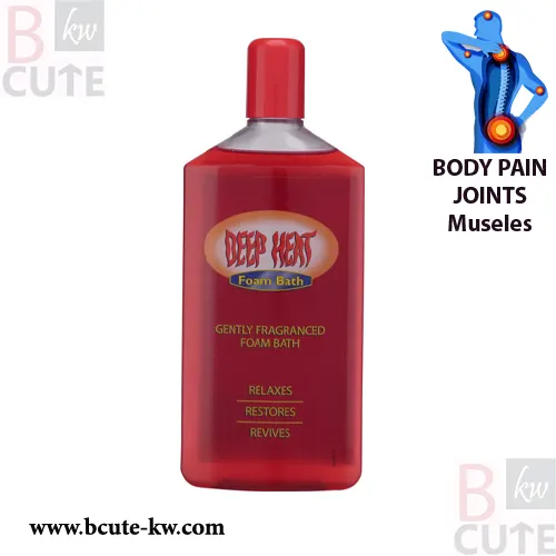 Deep Heat - Foam Bath, Relaxes, Restores and Revives, 350 ml Deep Heat - Foam Bath, Relaxes, Restores and Revives, 350 ml