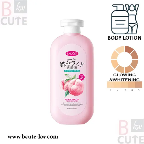 SADOER peach Skin Nourishing Moisturizing lotion 300 ml SADOER peach Skin Nourishing Moisturizing lotion 300 ml