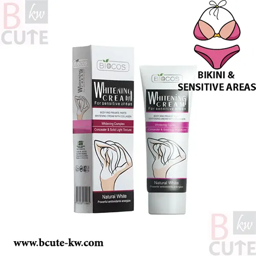 Biocos Whitening Cream for Sensitive Areas with Collagen 40g Biocos Whitening Cream for Sensitive Areas with Collagen 40g