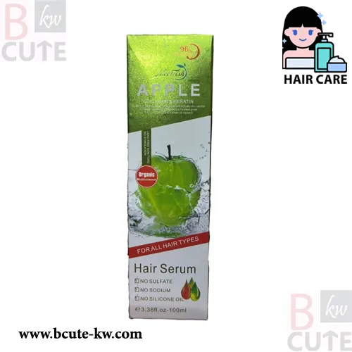 Nice Fresh Apple Flavored Collagen & Keratin Hair Serum 100 ml Nice Fresh Apple Flavored Collagen & Keratin Hair Serum 100 ml