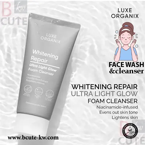 Luxe Organix Whitening Repair Ultra Light Glow Foam Cleanser 150 g Luxe Organix Whitening Repair Ultra Light Glow Foam Cleanser 150 g
