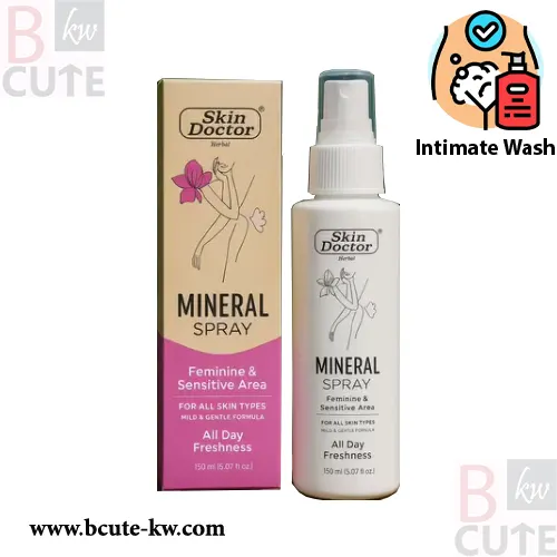 skin doctor mineral spray feminine & sensitive area 150ml skin doctor mineral spray feminine & sensitive area 150ml