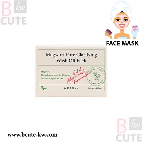 AXIS-Y Mugwort Pore Clarifying Wash Off Pack 100ml AXIS-Y Mugwort Pore Clarifying Wash Off Pack 100ml